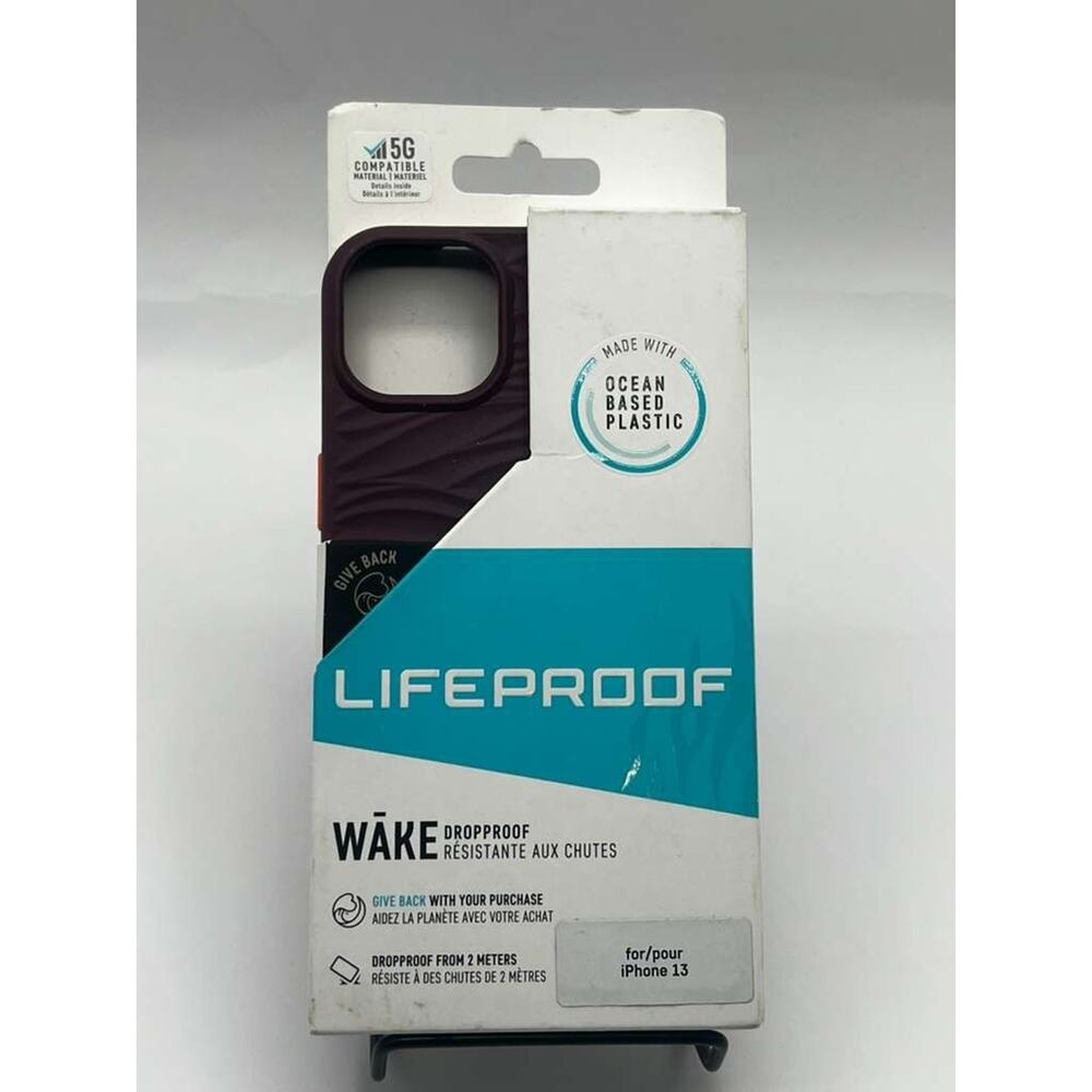 LifeProof WAKE Series Case for iPhone 13 Purple DropProof Eco Friendly
